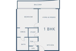 1 bedroom apartment